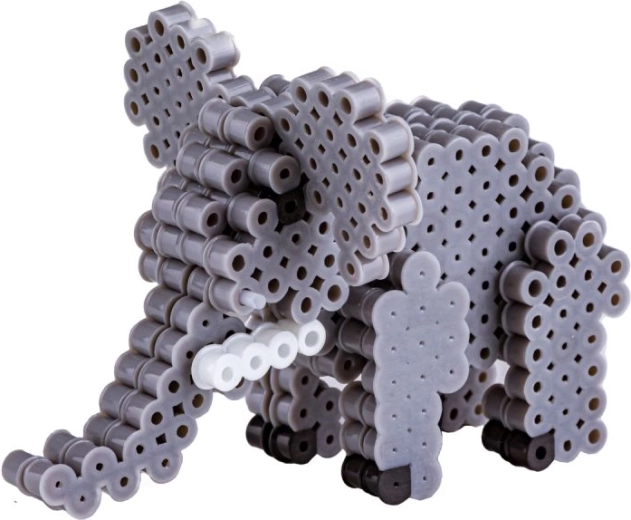 3D model sloníka z korálků