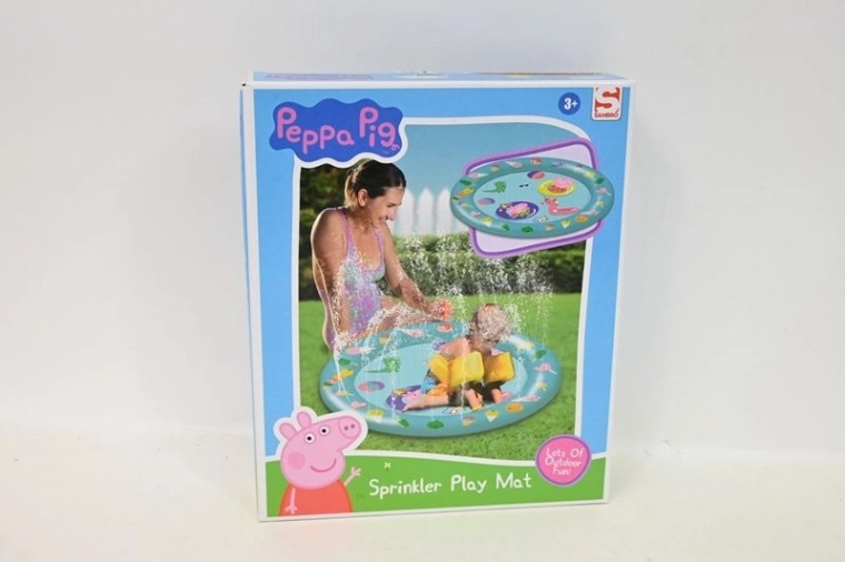 Peppa Pig vodní hrací podložka s tryskami 96 cm