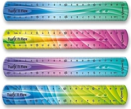 Pravítko MAPED Twist'n Flex duhové 20 cm