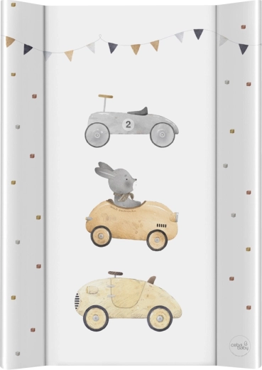 Ceba Baby přebalovací podložka s pevnou deskou 50 × 70 cm basic bunny driver