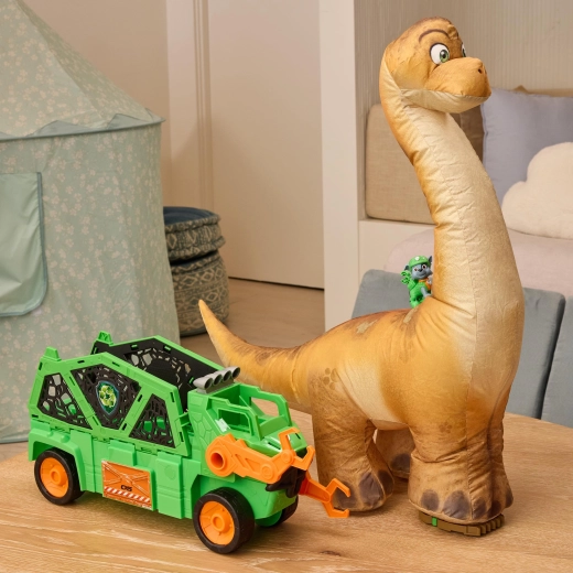 Obří dinosaurus, který se sám nafoukne
