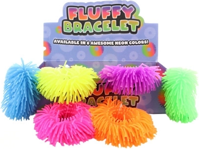 Střapatý gumový náramek pro děti – mix barev