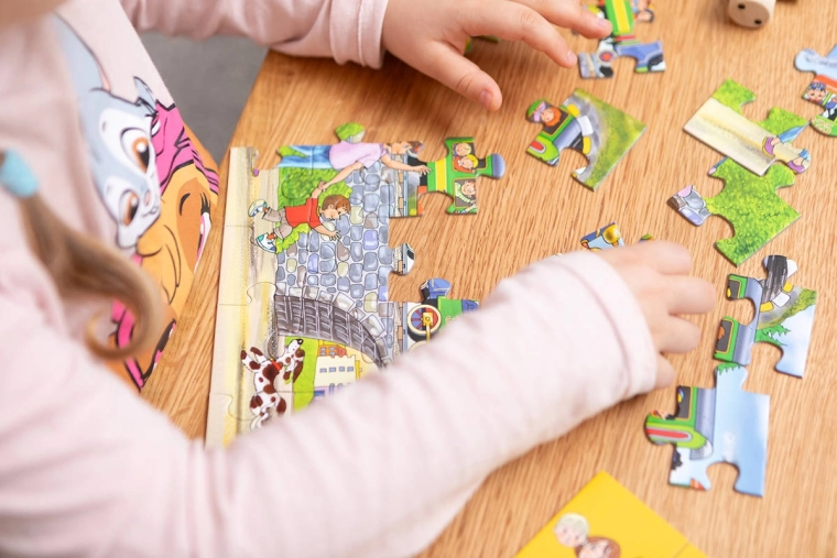 Puzzle pro různé úrovně obtížnosti