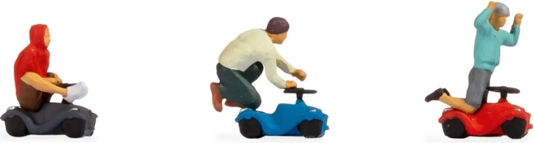Noch sada figurek závod Bobby carů (H0)