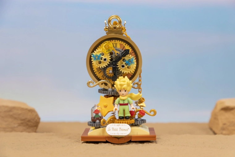 Elegantní „kapesní hodinky“ se zlatými převody