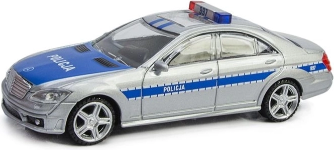 Rastar Mercedes S 63 AMG policie model auta 1:43 - 1 kus
