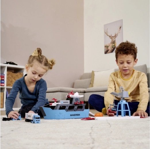 Oficiální licence MAERSK a vozidlo MAN TGX