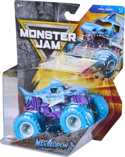 Licencovaný Monster Jam Megalodon v měřítku 1:64
