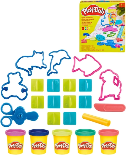 Play-Doh školní kreativní sada s modelínou a nástroji