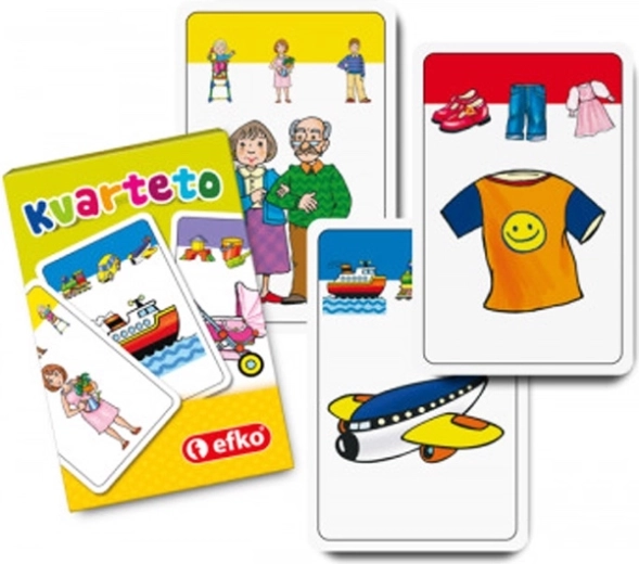 EFKO Baby kvarteto dětská karetní hra