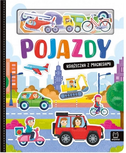 Pojedźte s námi: magnetická knížka o vozidlech