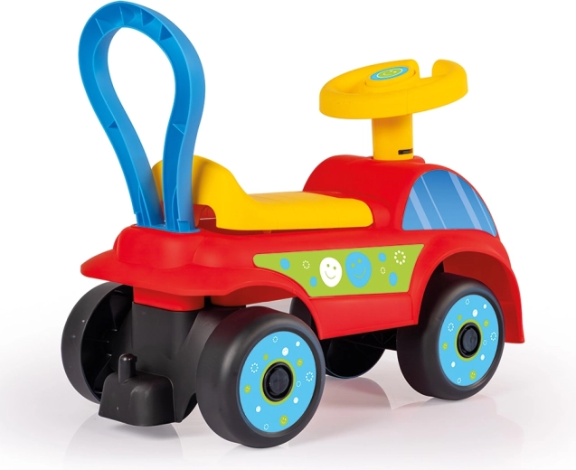 Klakson a úložný prostor pod sedátkem