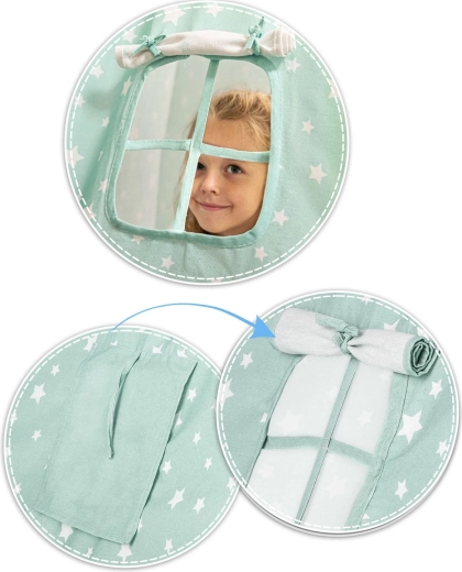 Okénko s roletkou pro světlo a ventilaci