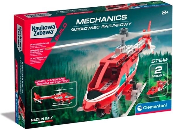 Stavebnice Laboratoř mechaniky – záchranářský vrtulník a vznášedlo