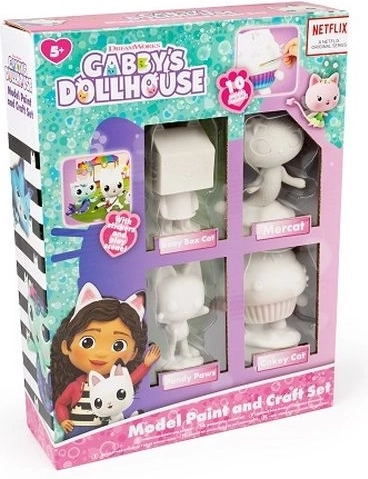 Spin Master Gabby’s Dollhouse kreativní sada na malování figurek