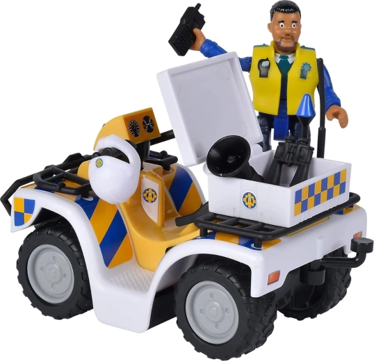 Policejní čtyřkolka pro akční zásahy