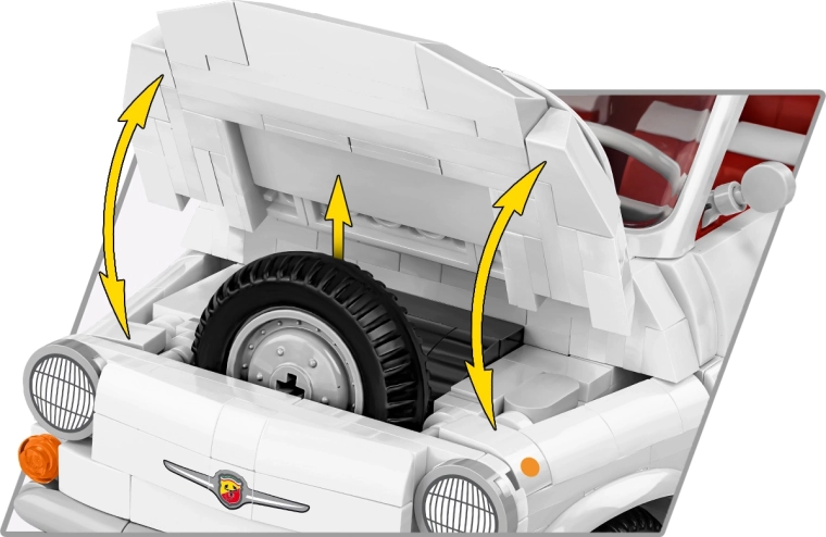 Přístup do motorového prostoru