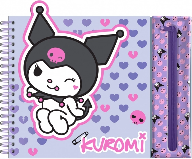 Kreativní sada Kuromi Hello Kitty s pastelky