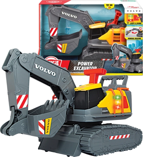 Volvo Power Excavator se světlem a zvukem