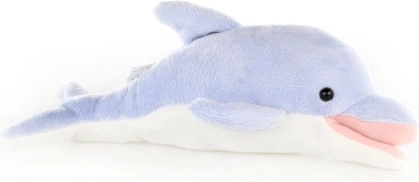 Plyšový delfín světle modrý 25 cm