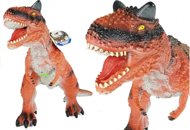 obří dinosaurus s řevem tyrannosaurus