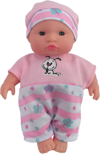 Panenka miminko růžová 18 cm