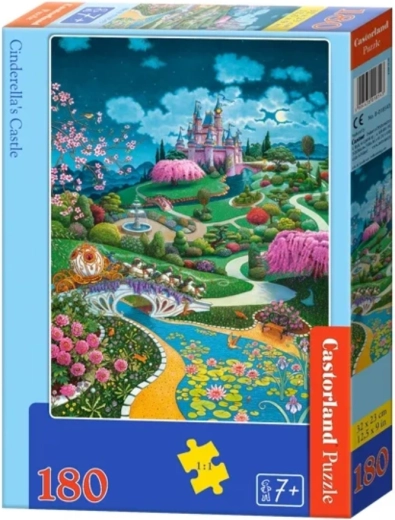 Castorland puzzle Popelčin zámek 180 dílků