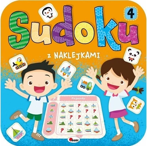Sudoku s nálepkami pro děti