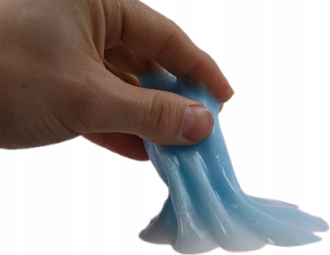 Elastický materiál pro hnětení a natahování