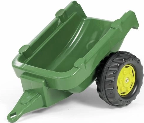 Rolly toys Vlečka za traktor jednoosá tmavozelená