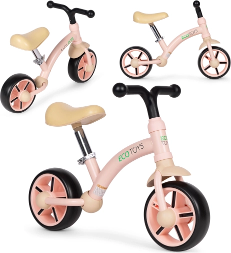 Dětské odstrkovadlo ECO TOYS růžové