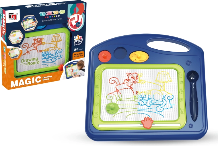 Magnetická kreslící tabule Magic modrá