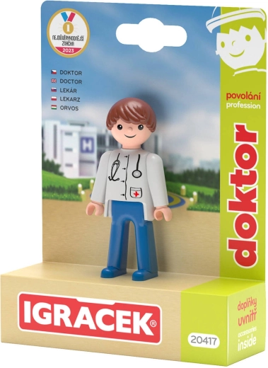 Efko Igráček doktor povolání set figurka s doplňky