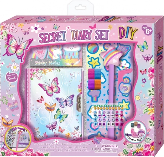 Deníková sada s dekoracemi