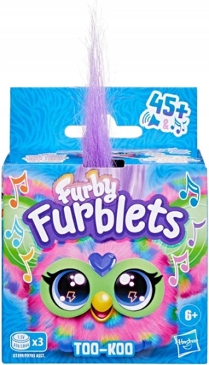 Furby Furblets Too-Koo interaktivní mini plyšák s klipem