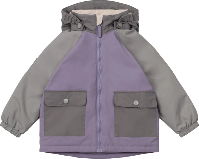 Leokid přechodová bunda lilac gray vel. 80 (12–18 měsíců)