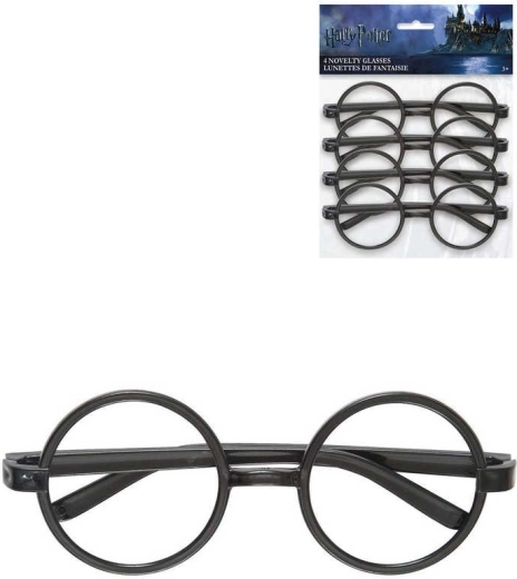 Karnevalové brýle Harry Potter - sada 4 ks