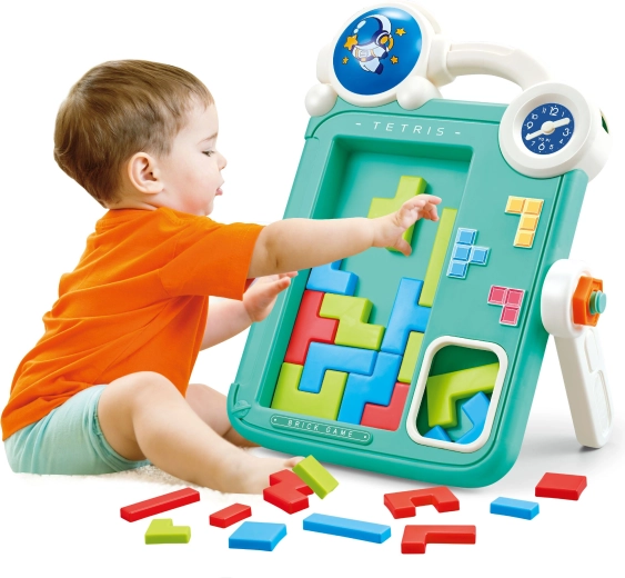 Zábavné skládání Tetris dílků