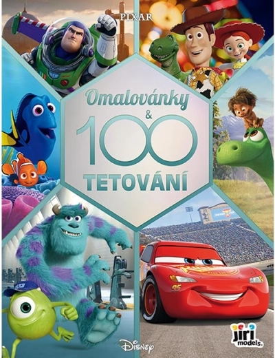 Disney kluci: 100 tetování s omalovánkami