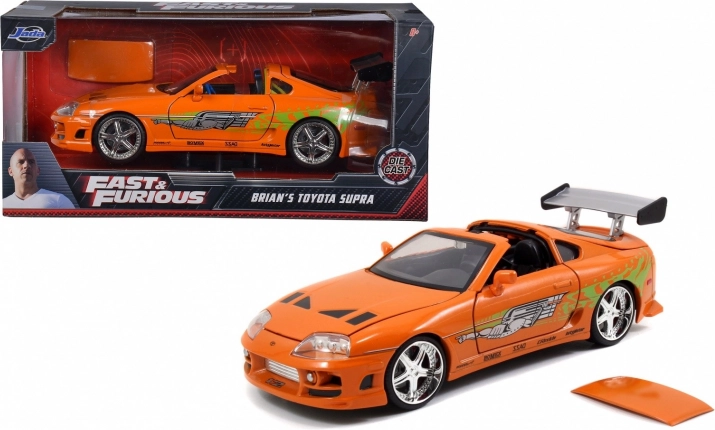 Kovový model JADA FAST & FURIOUS Toyota Supra 1995 1:24