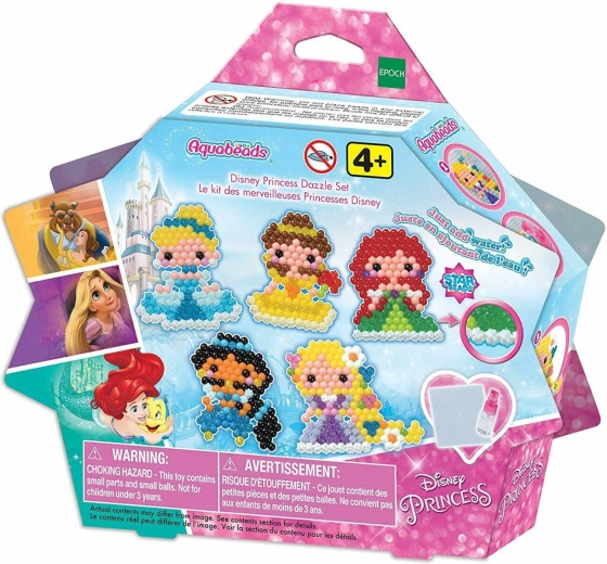 Aquabeads třpytivá kreativní sada Disney Princess