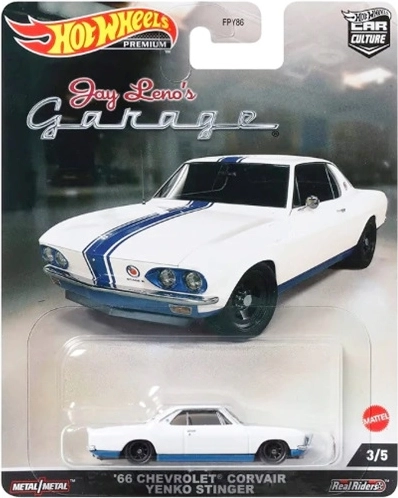 Hot Wheels Chevrolet Corvair Yenko Stinger 1:64 Jay Leno's Garage