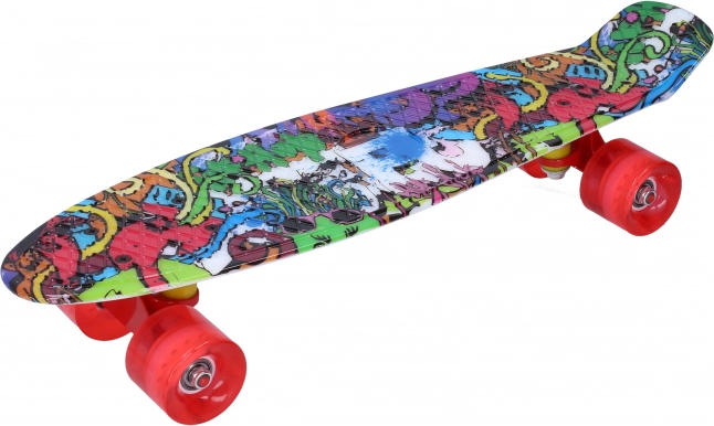 Skateboard pro děti - vícebarevný