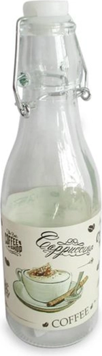 Skleněná láhev s patentním uzávěrem 260 ml TORO Café Bistro