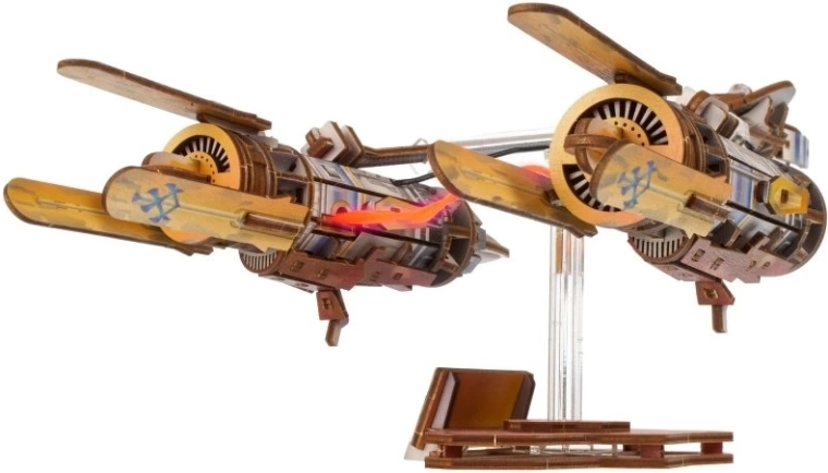 Kinetický stojan s efektem letu