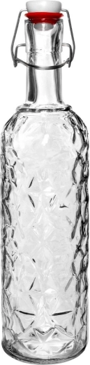 Kvalitní silné sklo s dekorativním reliéfem