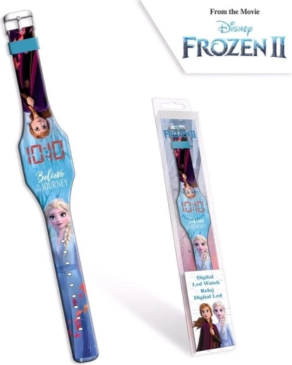 Digitální LED hodinky Frozen - 1 kus