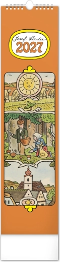 Notique nástěnný kalendář Josef Lada 2027 (12 × 48 cm)