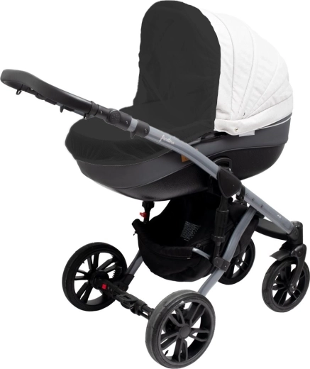 Moskytiéra na kočárek New Baby Basic černá
