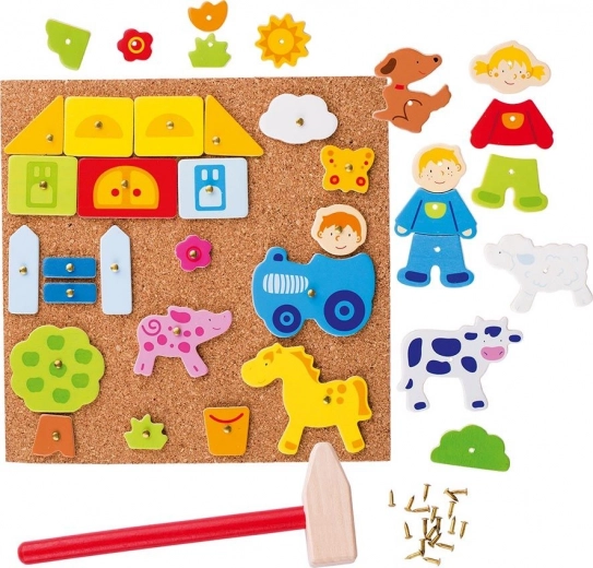 Goki Hra s kladívkem Farma